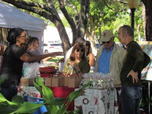 Marché de Noël français de Miami 2021, à Key BIscayne
