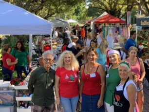 Marché de Noël français de Miami 2021, à Key BIscayne