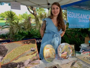 Marché de Noël français de Miami 2021, à Key BIscayne