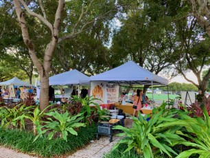 Marché de Noël français de Miami 2021, à Key BIscayne