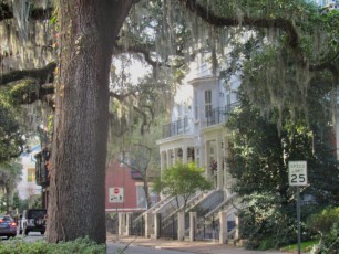 Forsyth Park à Savannah en Géorgie