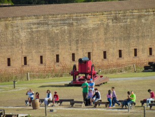 Fort Jackson à Savannah