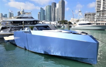 Alium Yacht, tout aluminium, 2 moteurs Volvo Penta DPI 380HP, Fait en France