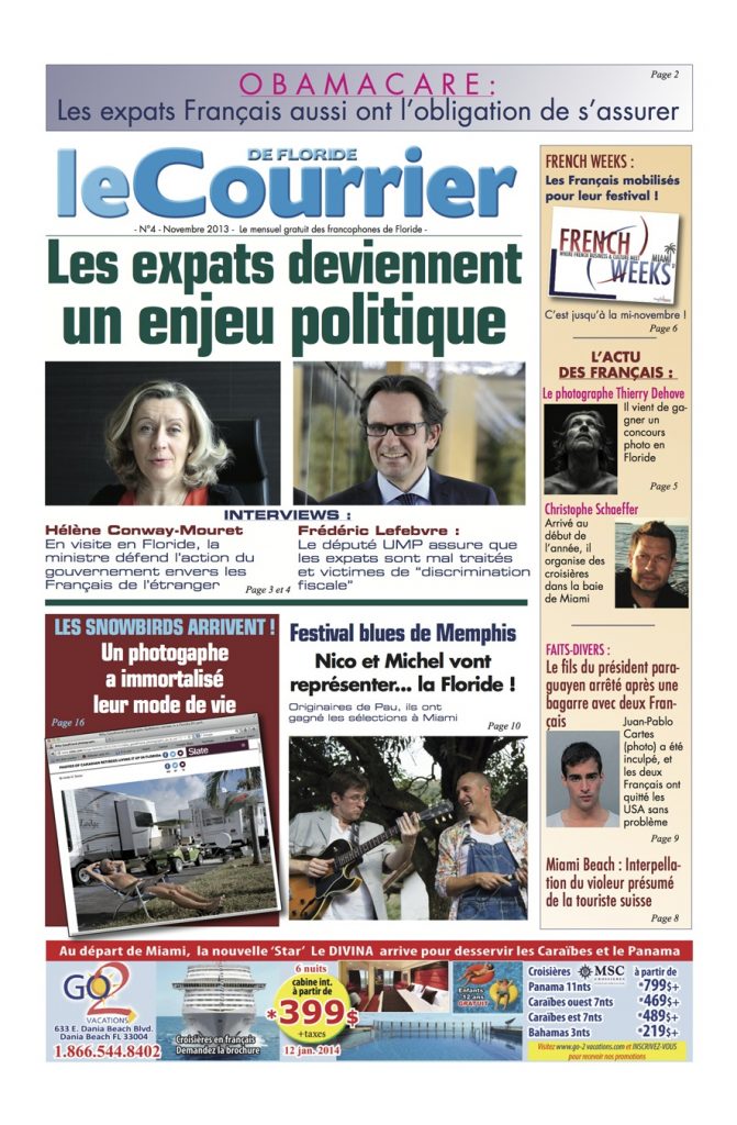 Courrier de Floride Novembre 2013