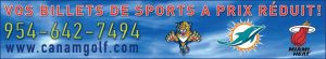billets matchs sports