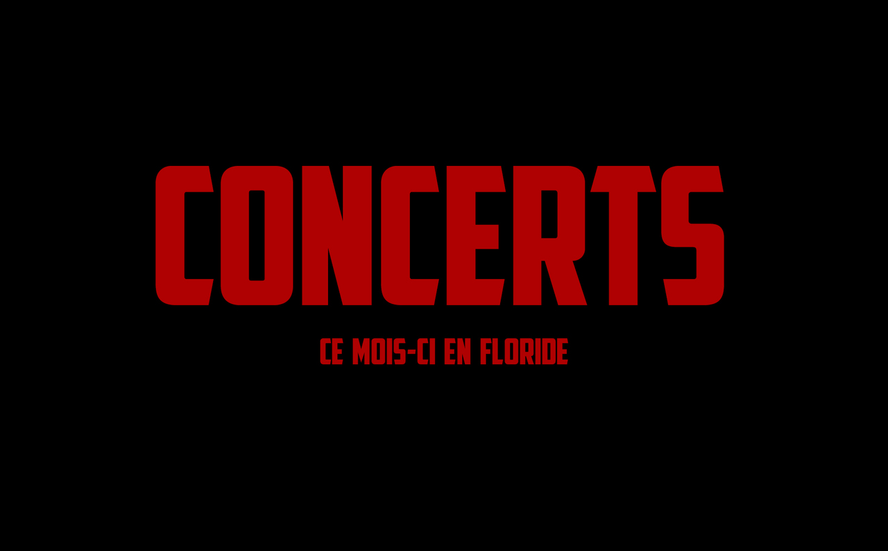 Concerts à Miami et en Floride