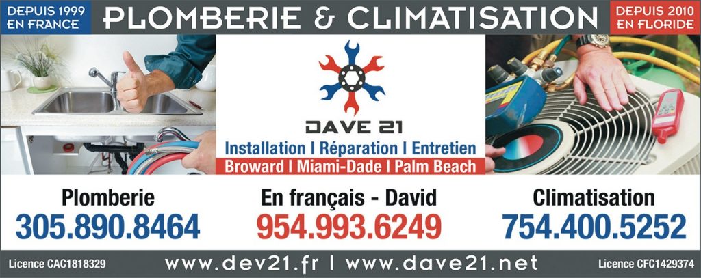 Plombier Dave21 Miami Fort Lauderdale Floride