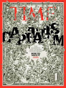 Couverture de Time du 23 mai 2016 sur le capitalisme