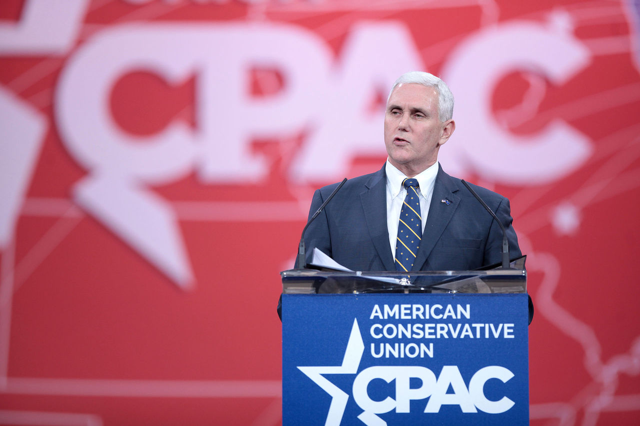 Le gouverneur Mike Pence (photo : Gadge Skidmore - CC BY-SA 3.0)