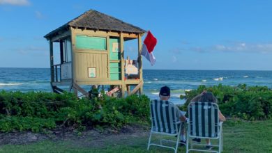 Snowbirds à Deerfield Beach en Floride