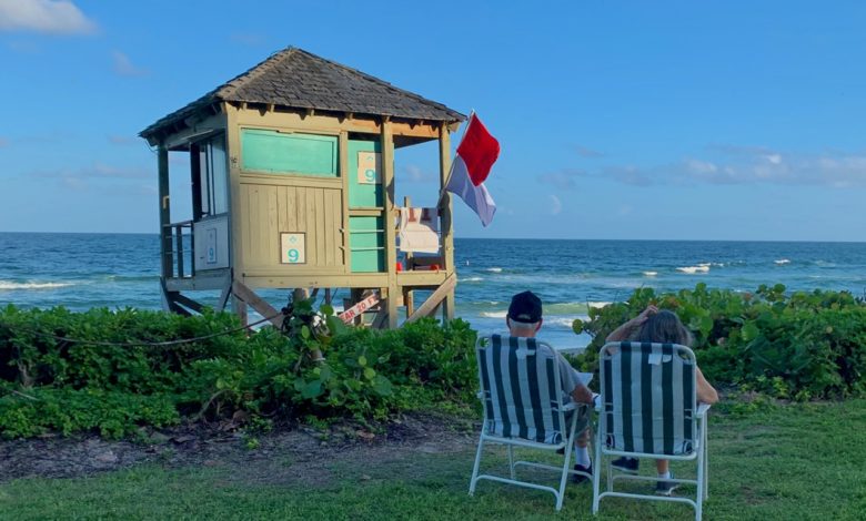 Snowbirds à Deerfield Beach en Floride