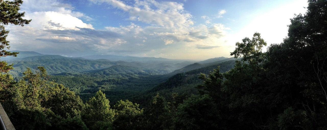 Les Smoky Mountains, dans les Appalaches