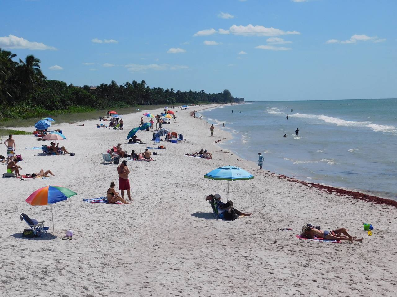 Plage De Naples Pier En Floride Le Courrier Des Ameriques