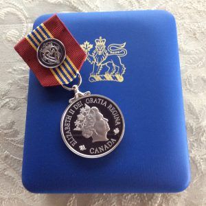 Richard Marchand reçoit la médaille du Gouverneur du Canada