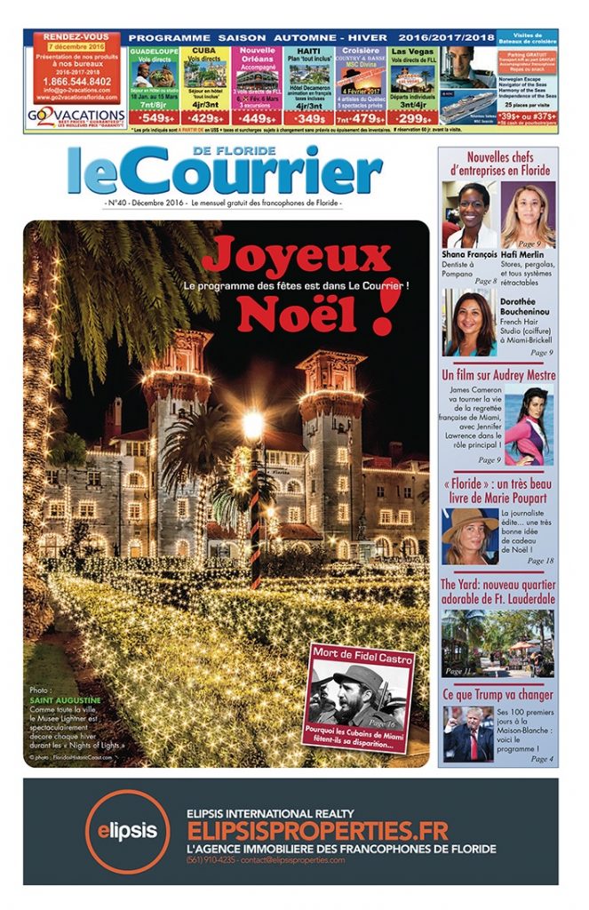 Le Courrier de Floride de décembre 2016