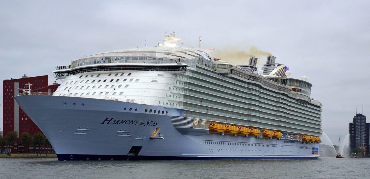 Harmony of the Seas est arrivé à Fort Lauderdale / Floride