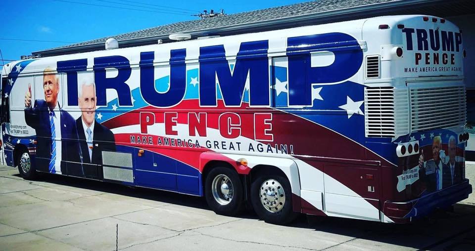 Bus de campagne de Donald Trump