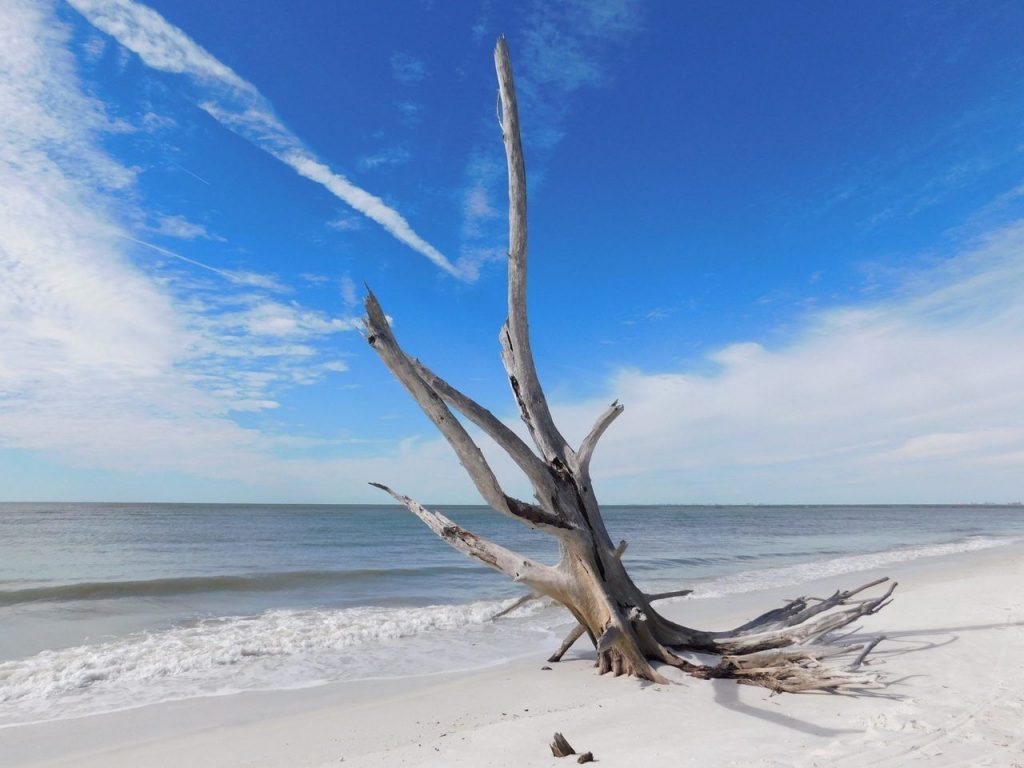 Plage de Lovers Key en Floride