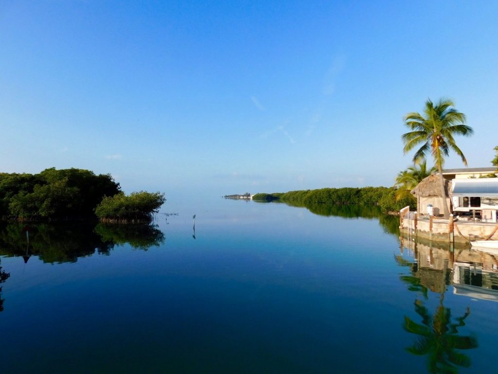Geiger Key : la vue depuis la marina.