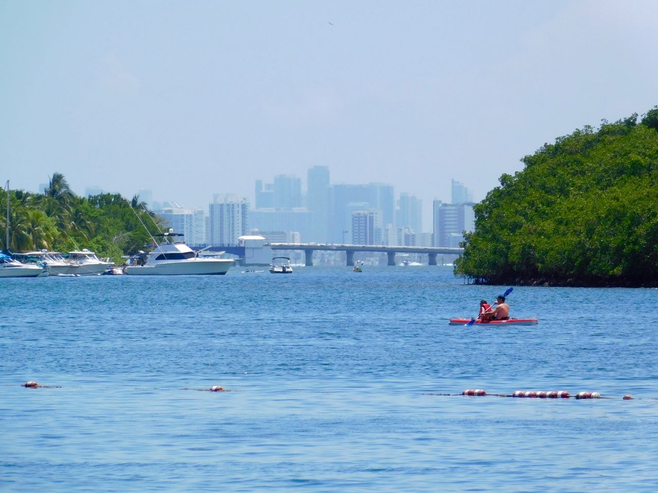 Miami vu de Miami Beach