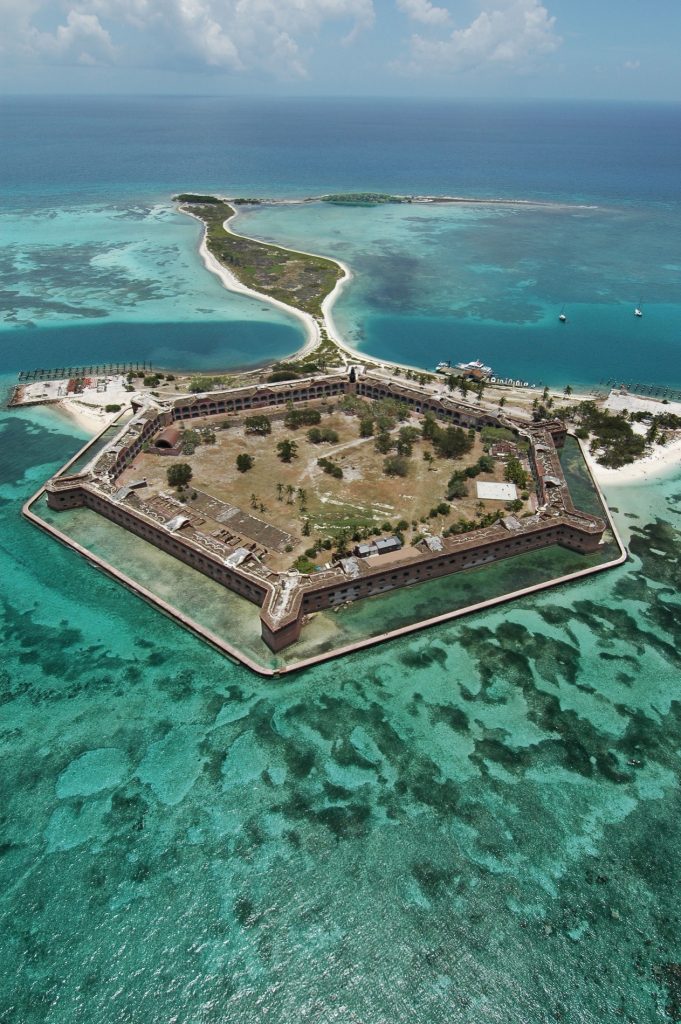 Fort Jefferson au Dry Tortugas National Park, dans les Keys de Floride