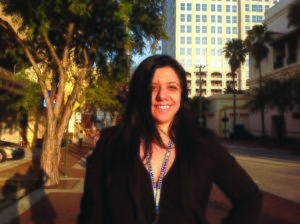 Paola Isaac Baraya, en charge de l'import-export au comté de Broward.
