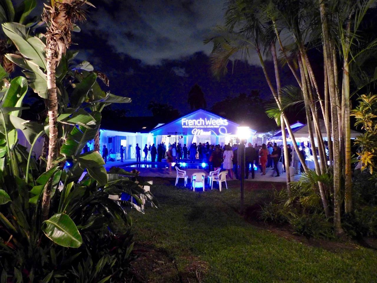 Soirée d'ouverture des French Weeks Miami 2017.