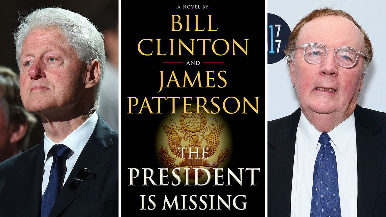 Bill Clinton et James Patterson à Fort Lauderdale