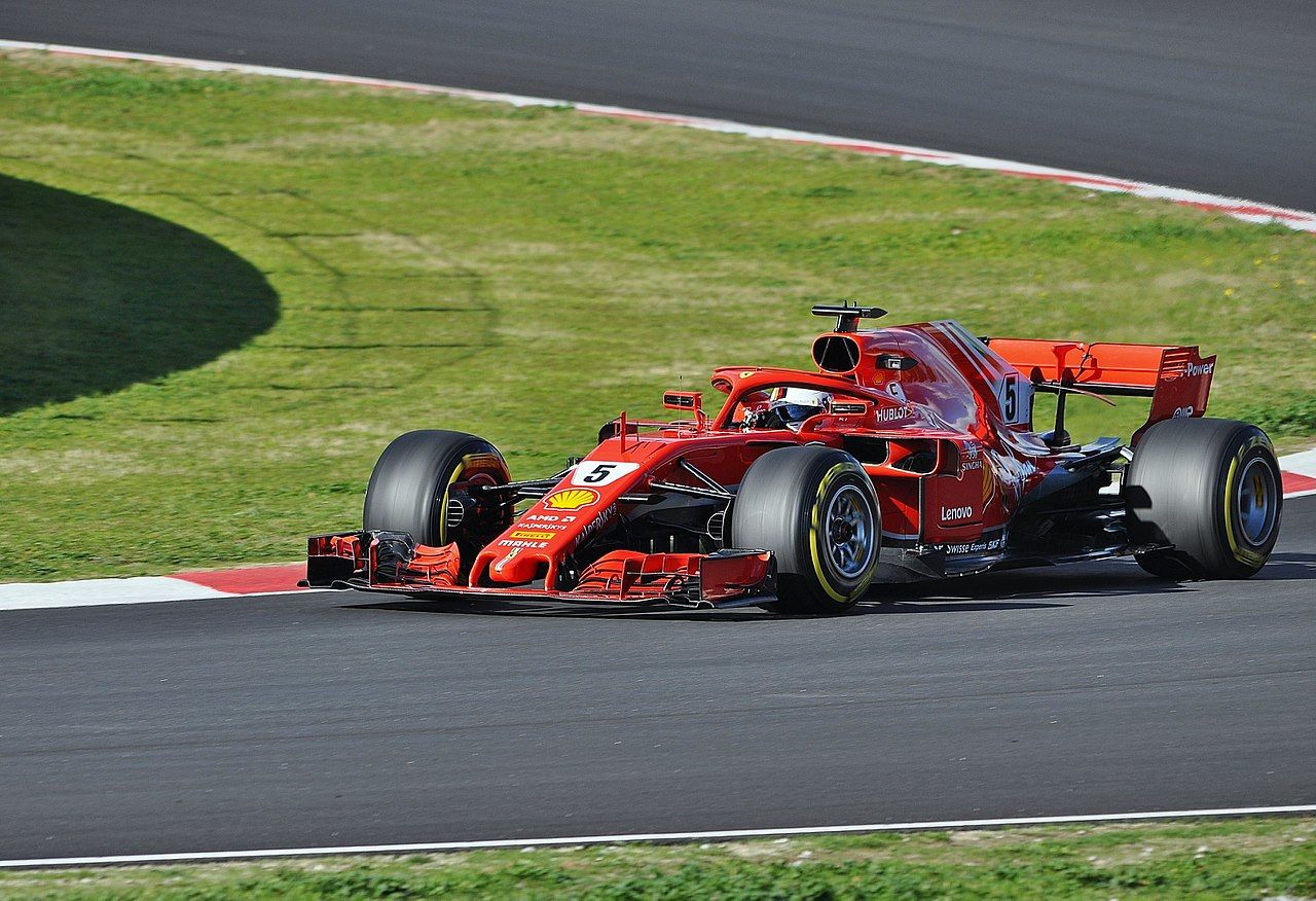 La Ferrari 2018 de Sebastien Vetel