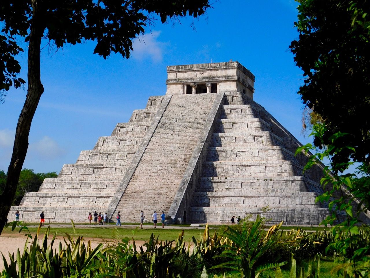 la pyramide de Chichen Itza
