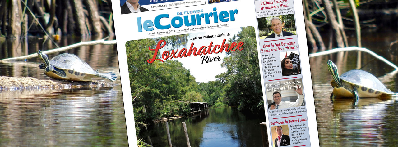 Le Courrier de Floride de Septembre 2018 est sorti !