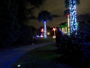 Les illuminations de Noël au Mounts Botanical Garden de West Palm Beach