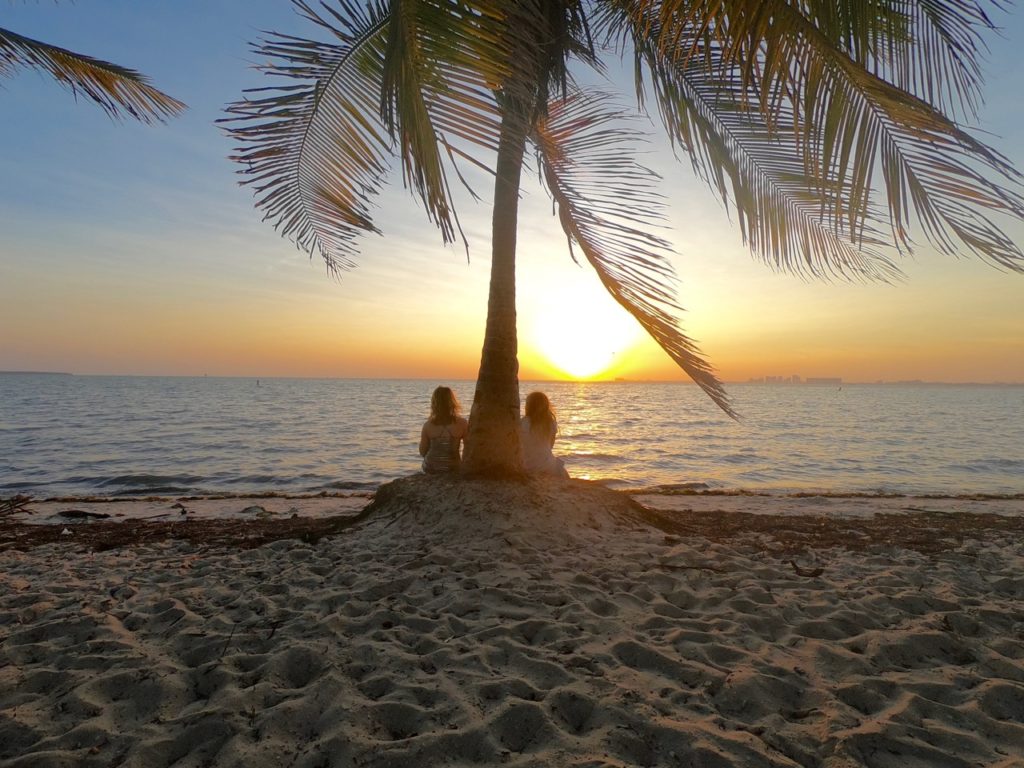 Coucher de soleil sur Virginia Island (Miami)