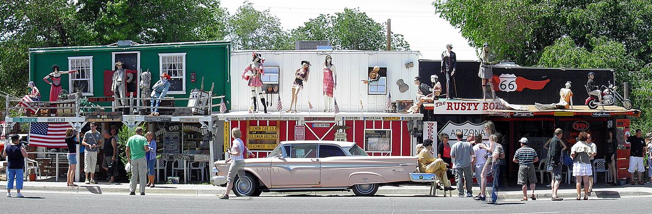 La Main Street de Seligman (Arizona).