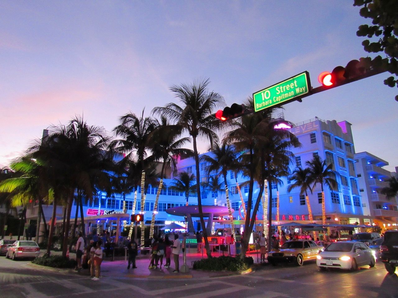 Ocean Drive à South Beach / Miami Beach