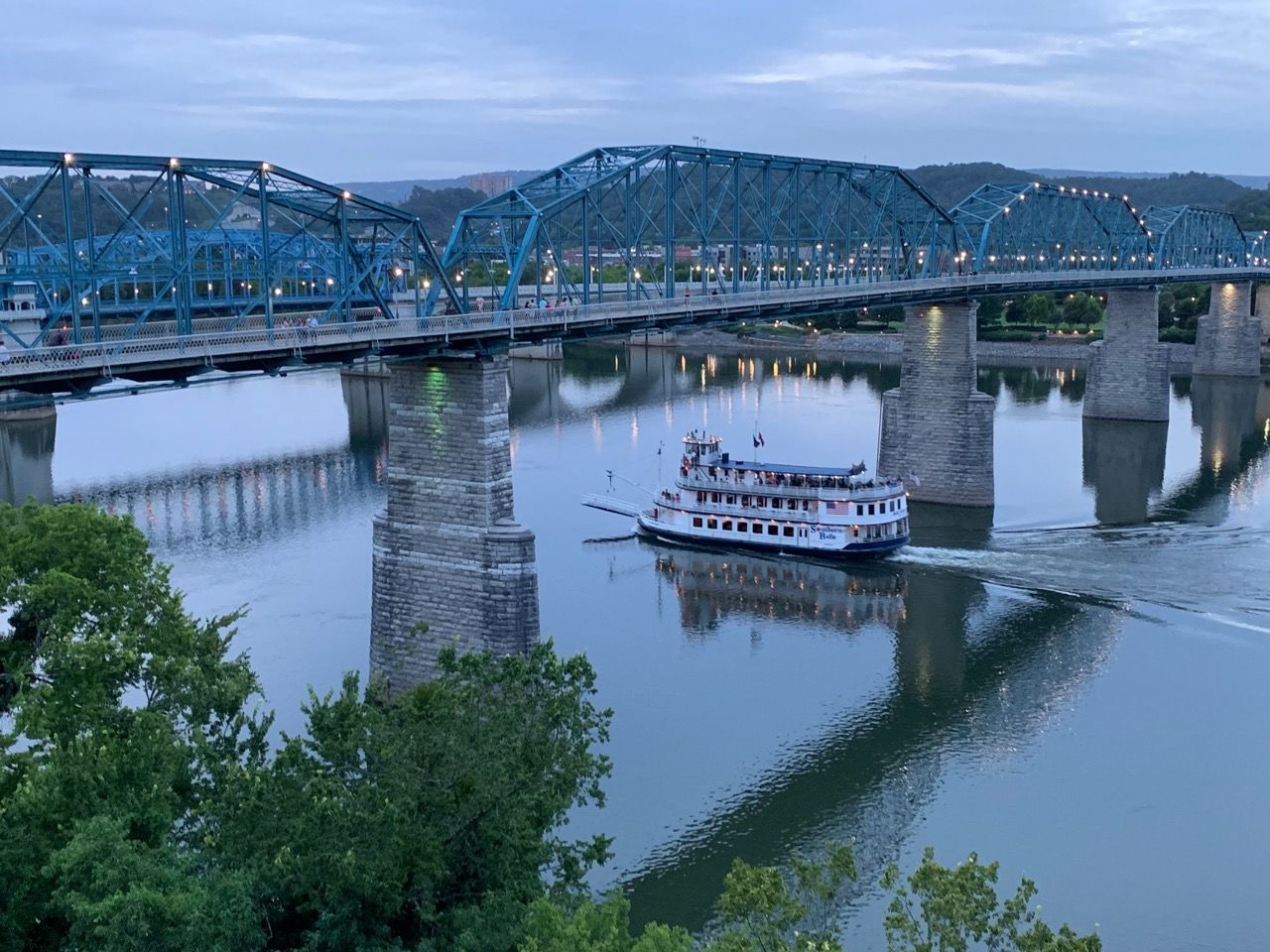La rivière Tennessee à Chattanooga