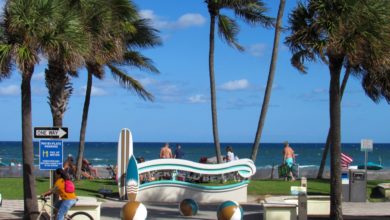 Plage de Deerfield Beach