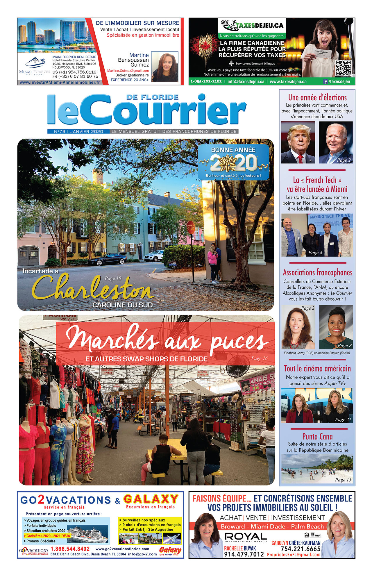 Le Courrier de Floride de Janvier 2020