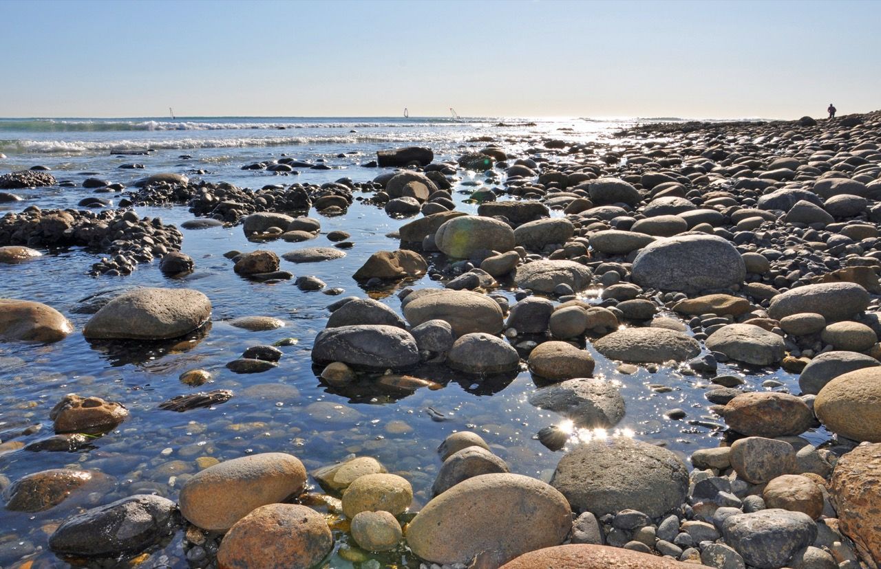 La plage de Tourmaline-Beach