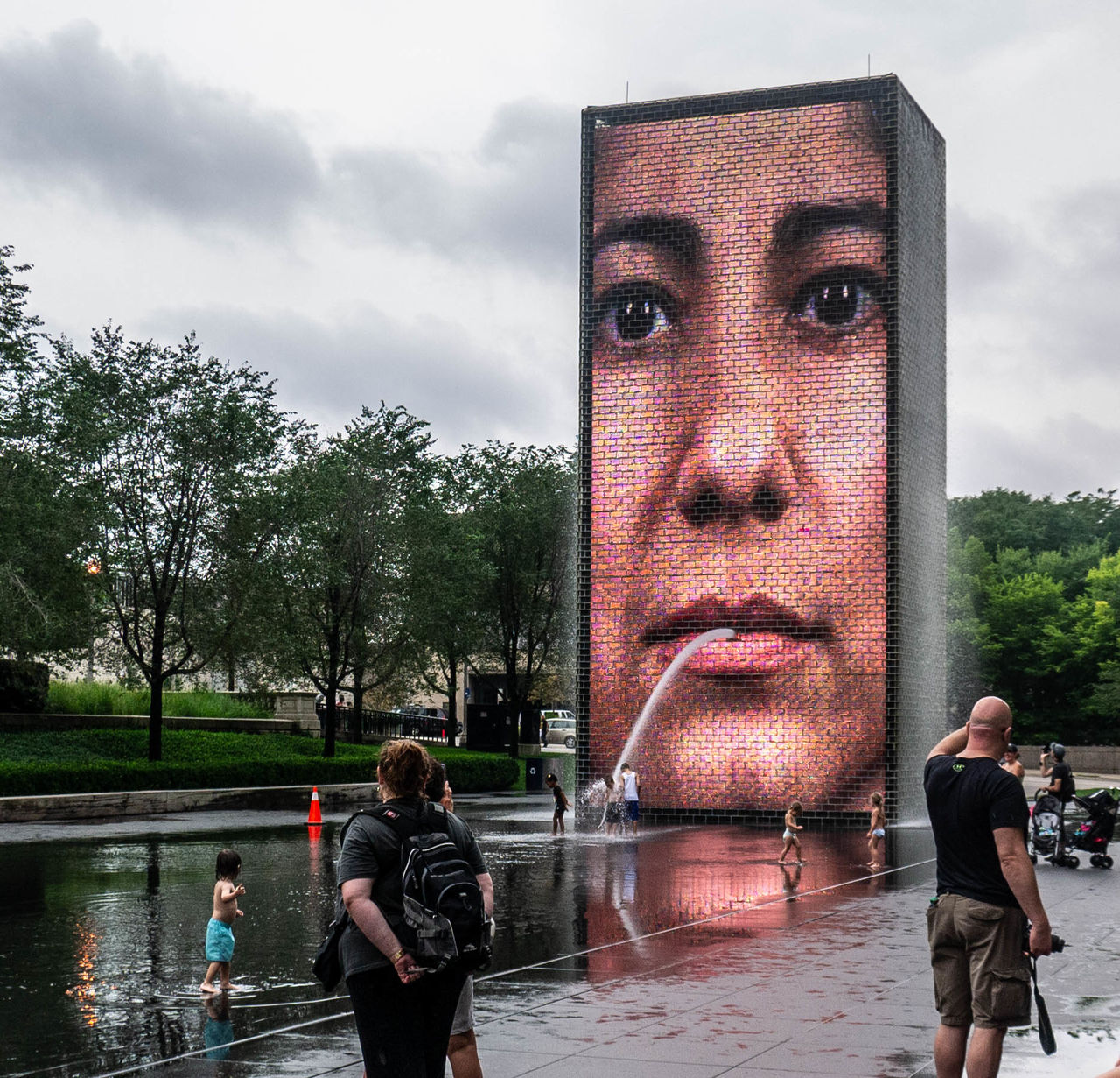 Crown Fountain de Chicago