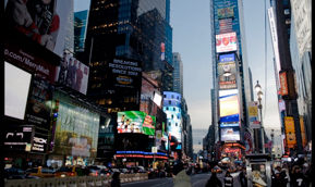 Times Square, le cœur de Broadway à Manhattan (New-York)