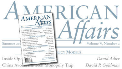 American Affairs : une revue politique qui lance beaucoup de pistes de réflexion