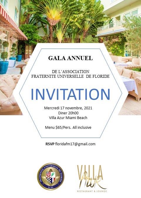 Gala franc-maçon à MIami