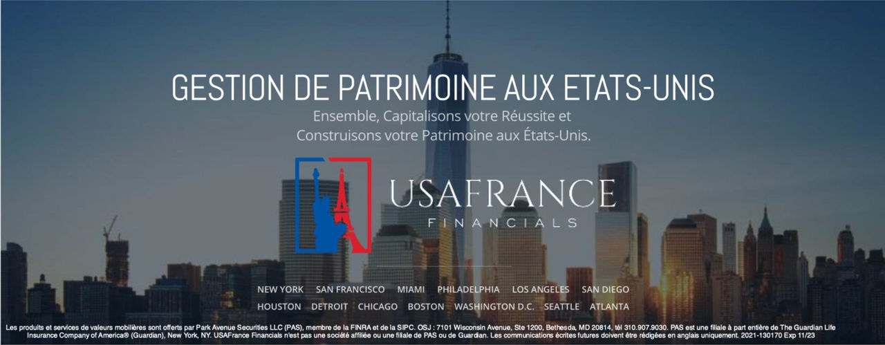 Gestion de patrimoine aux Etats-Unis avec USA France Financial