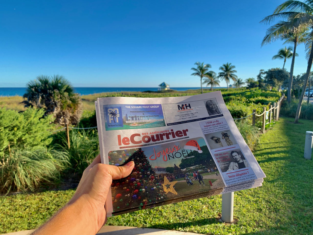 Le journal francophone de Floride : Le Courrier des Amériques / Le Courrier de Floride
