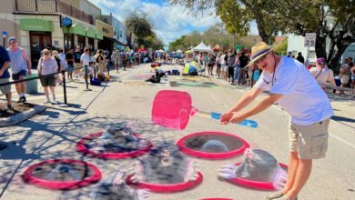 Les photos et la vidéo du Street Painting Festival de Lake Worth