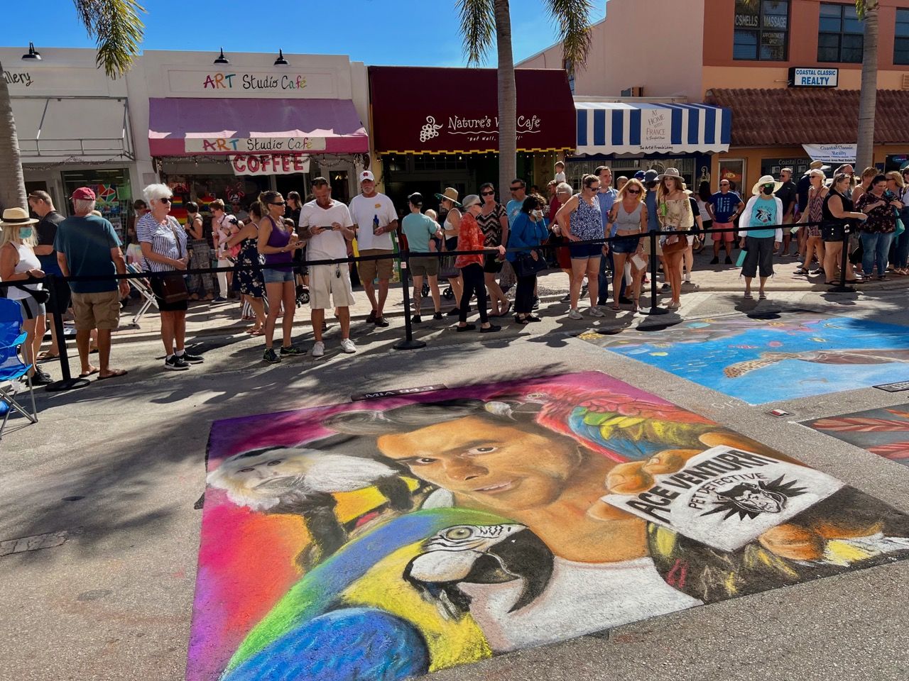 Les photos et la vidéo du Street Painting Festival de Lake Worth Le