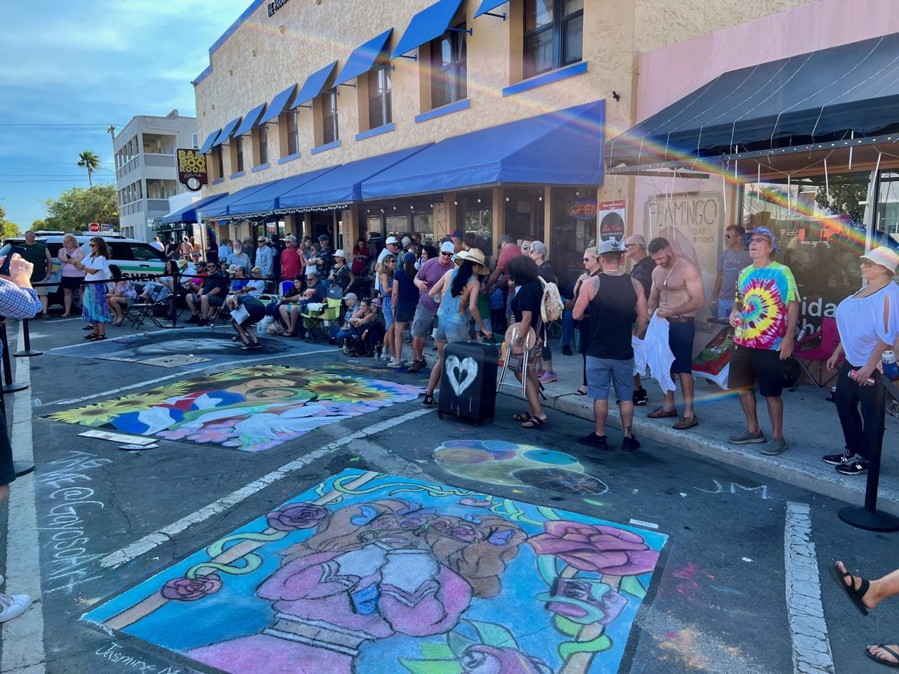 Les photos et la vidéo du Street Painting Festival de Lake Worth Le