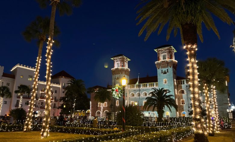 Les Nights of Lights de St Augustine en Floride