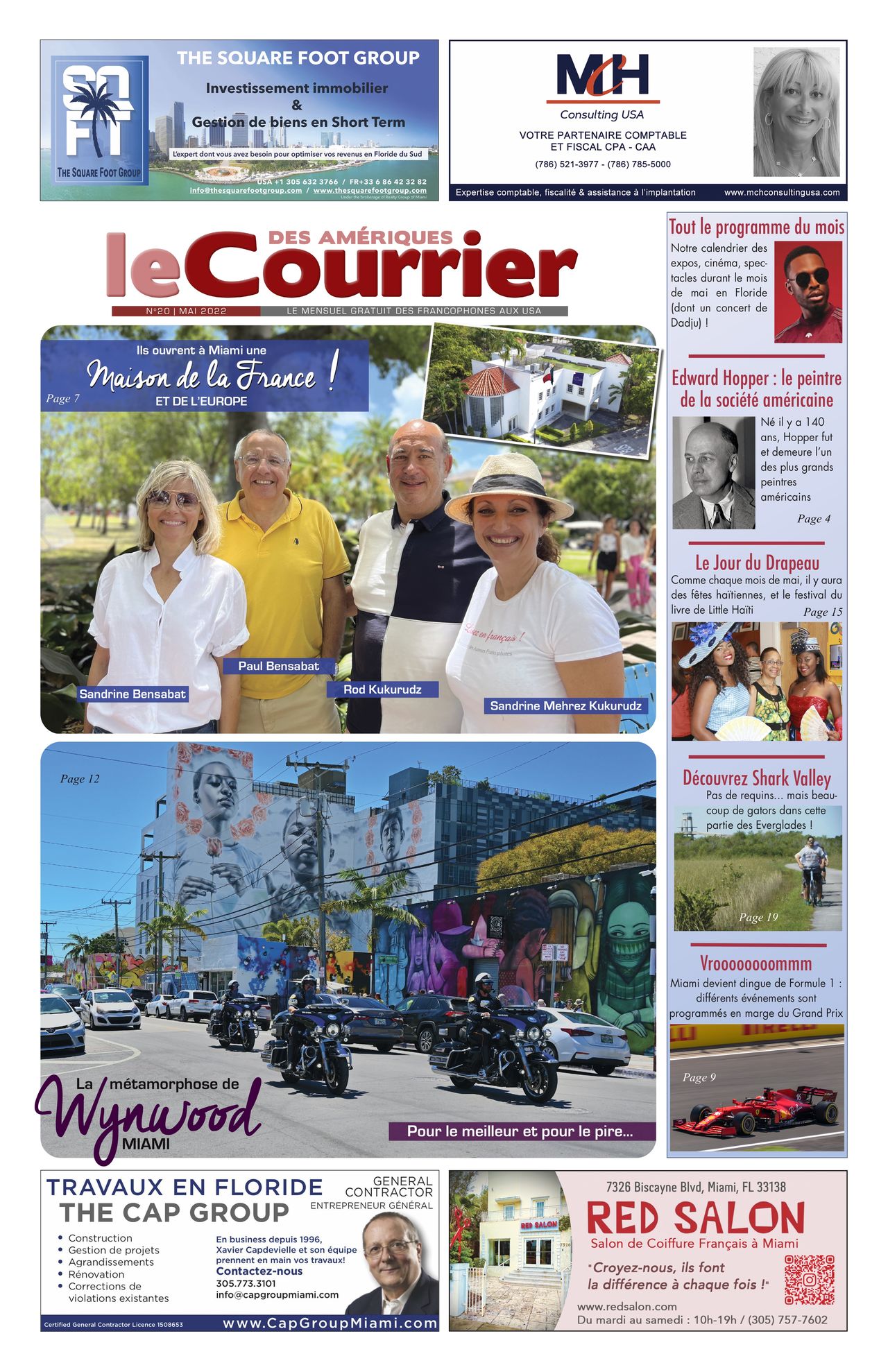 Le Courrier des Amériques de Mai 2022 !